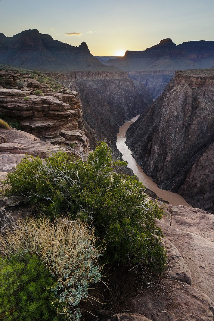 Colorado River from Plateu Point, Grand Canyon NP, Arizona, USA